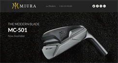 Desktop Screenshot of miuragolf.com