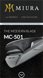 Mobile Screenshot of miuragolf.com